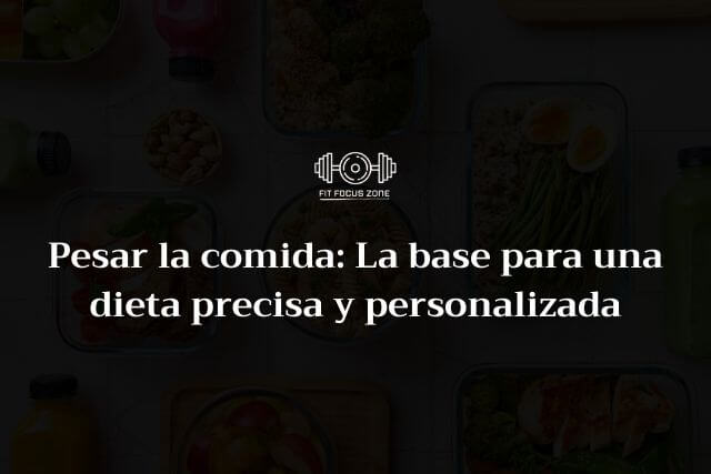 Pesar la comida: La base para una dieta precisa y personalizada – 90