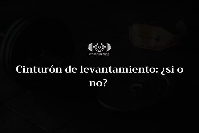 Cinturón de levantamiento: ¿si o no? – 191